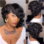 real hair black layered bob hairstyles