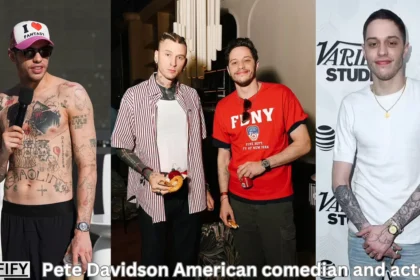 Pete Davidson American comedian and actor