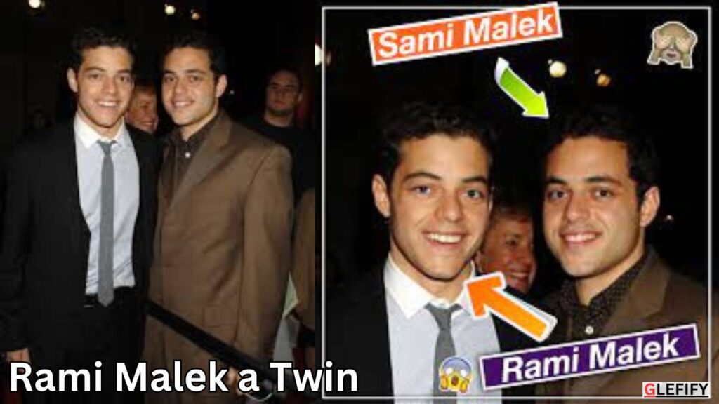 Rami Malek a Twin