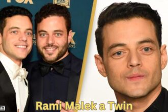 Rami Malek a Twin