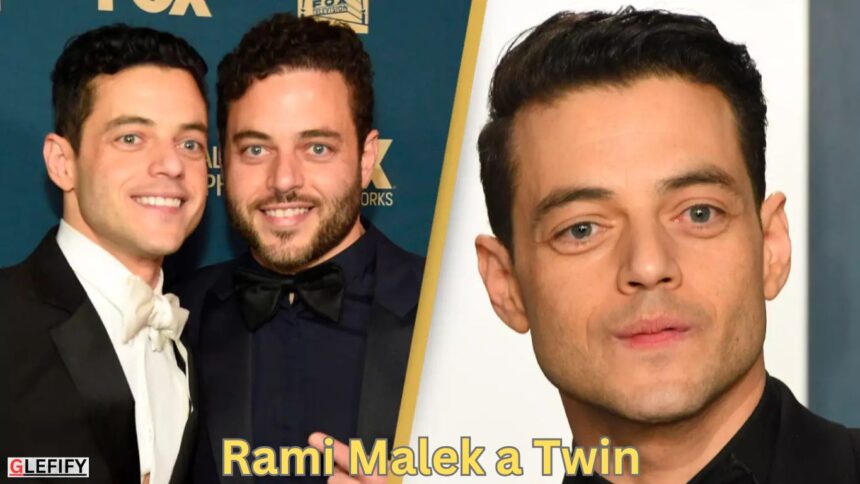 Rami Malek a Twin