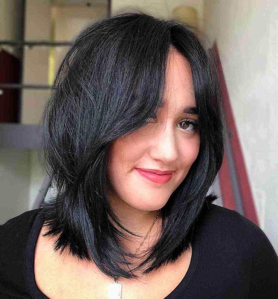 real hair black layered bob hairstyles